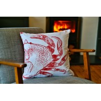 Beautifully Handcrafted in Cornwall Curtis the Crab Cushion