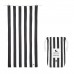 Dock and Bay Quick Dry Recycled Stripe Towel Cabana-Black