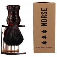 Norse Shaving Brush Tortoise Shell (Vegan)