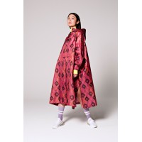 RAINKISS Adult Ikat Rain Poncho